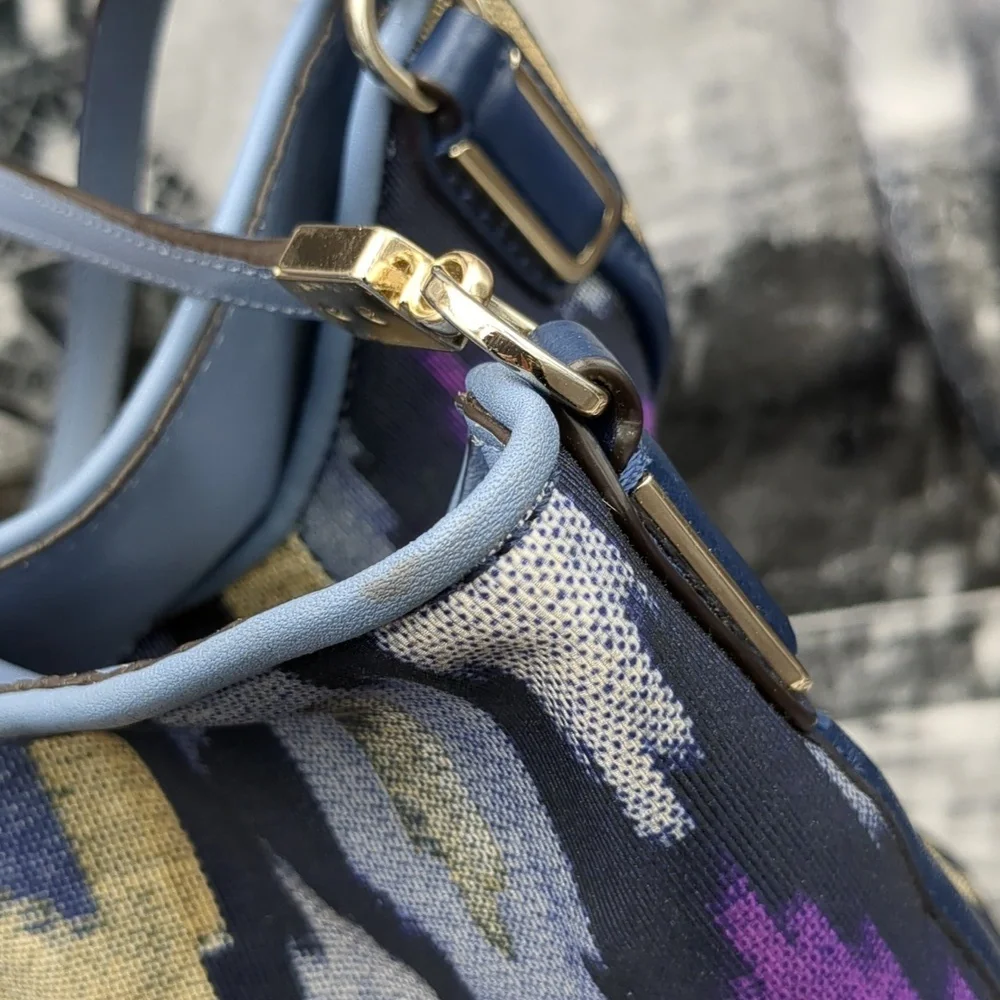 Coach Madison Phoebe Ikat canvas bag